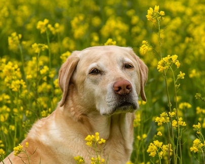 Lucy in the Wild Mustard2